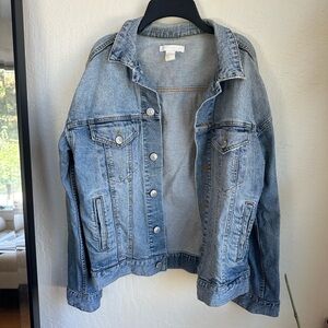 H&M Light Wash Denim Jacket